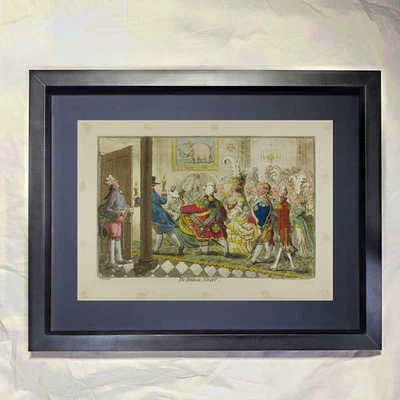 James Gillray "La noche nupcial" arte enmarcado personalizado Foto 1 de 3