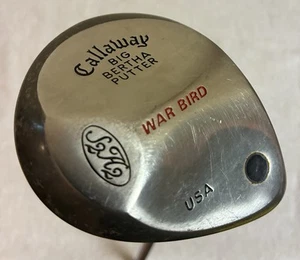 Callaway Big Bertha Warbird Putter RH 34-1/2” Original Grip Mallet Head USA GC - Imagen 1 de 14