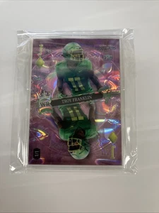 Troy Franklin 1/1 PRC 2023 Wild Card Stacked Deck 5 Card Draw Mirror Pink - Picture 1 of 2