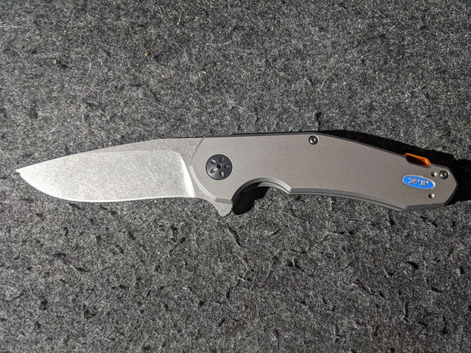 ZT 0220 Anso Design Titanium Knife | S35VN | No Box | Clean! - Image 1 of 4