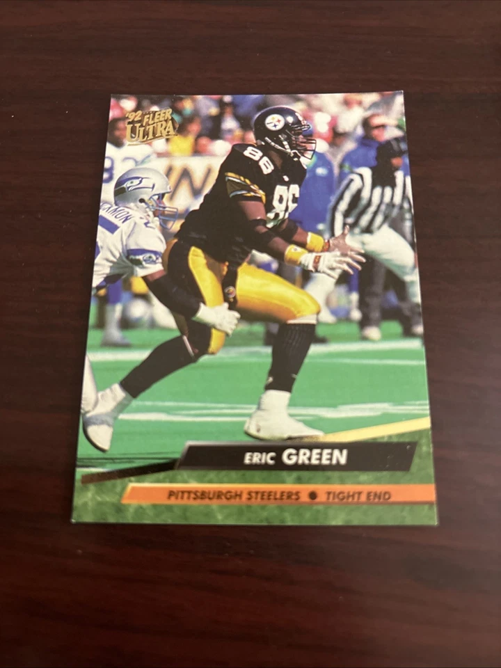 1992 Fleer Ultra - Eric Green #332 Pittsburgh Steelers Liberty University - Image 1 of 1