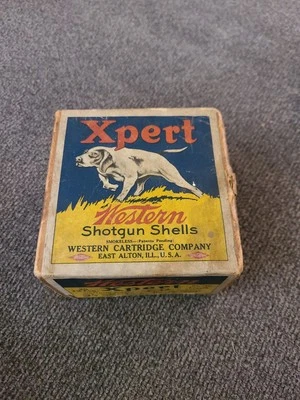 Western Xpert 12ga PUNTERO PERROS CAJA VACÍA SHOTSHELL. 2 piezas. S8 Foto 1 de 4