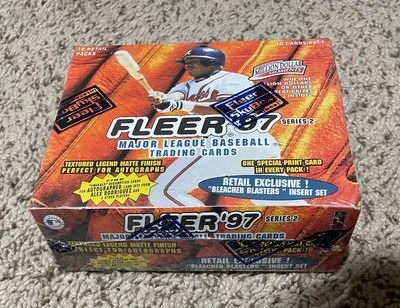 1997 Fleer 棒球系列 2 蜡盒未开封密封 David Ortiz 新秀? M120 银色 — 第 1/4 张图片