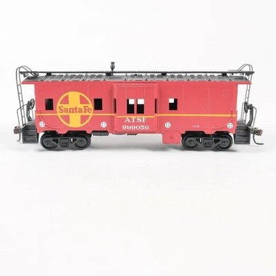 Athearn HO Scale Santa Fe ATSF #999056 Bay Window Caboose Kit Built - Image 1 of 4