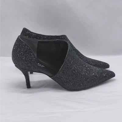 Charles By Charles David 年度女式高跟鞋 7.5M 码黑色尖头 — 第 1/4 张图片