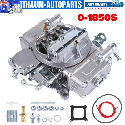 600 CFM For Holley Street Warrior Carburettor 4 Barrel Manual Choke 0-1850S - image 1 of 4