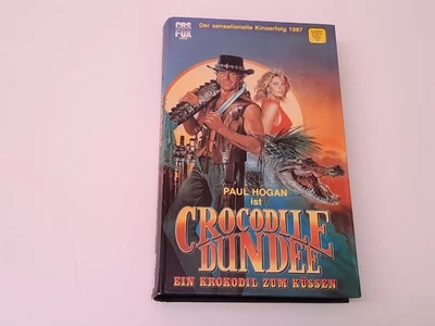 Crocodile Dundee 1986 Uncut German PAL CBS Fox Video Hartbox Paul Hogan - Bild 1 von 4