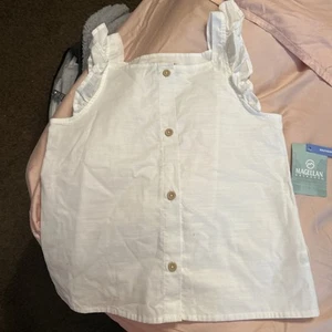 Magellan Outdoors Girls 100 Cotton “Southern Summer “ Shirt Large (12-14) - Picture 1 of 5