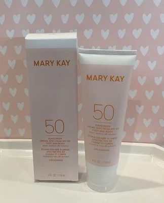 Protector Solar Mary Kay Amplio Espectro FPS 50 4.0 Fl Oz Nuevo Producto Nuevo en Caja Foto 1 de 2