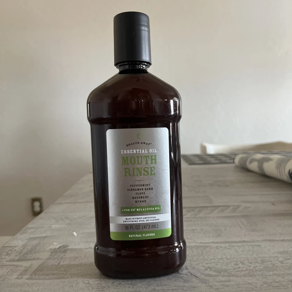 NUEVO Enjuague bucal aceite esencial Melaleuca Breath Away 16 oz  Foto 1 de 4