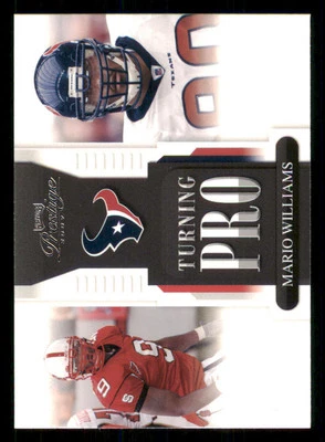 2007 Playoff Prestige Turning Pro  #7 Mario Williams - Image 1 of 2