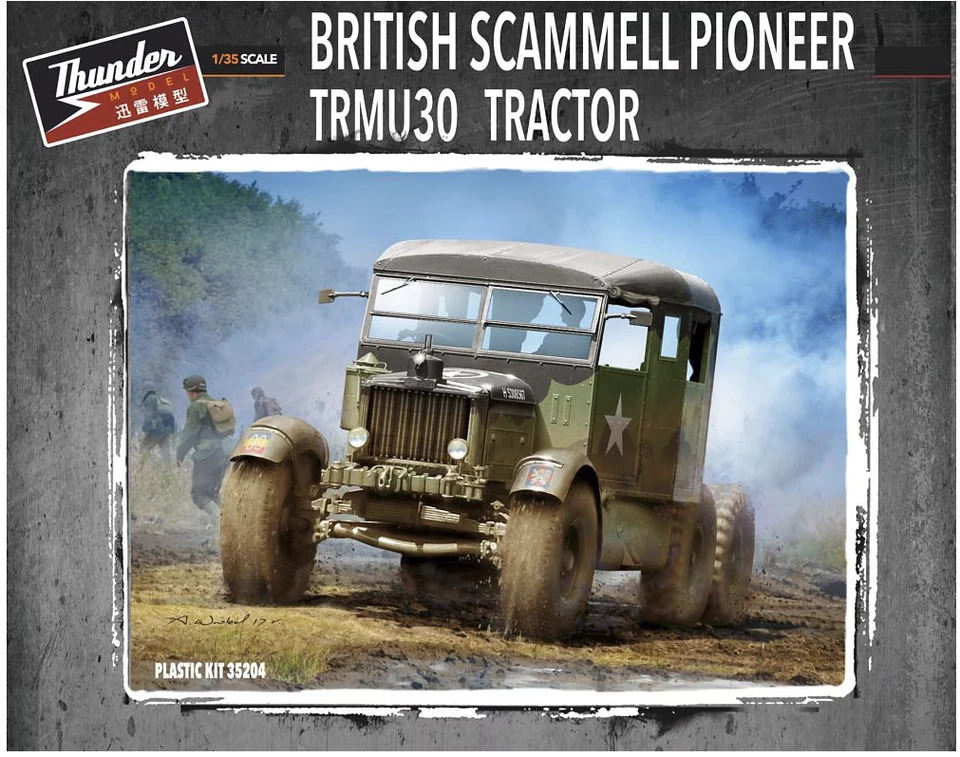 Modello Thunder 1/35 35204 Trattore Britanico Scammell Pioneer TRMU30 - Immagine 1 di 1