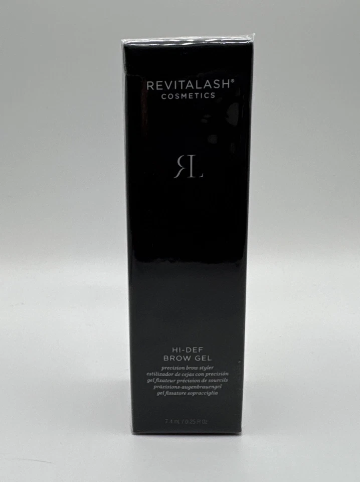 Revitalash Hi-Def Brow Gel ~ SOFT BROWN ~ 0.25 Fl Oz / 7.4 mL SEALED - Image 1 of 1