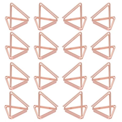 25Pcs Double Triangle Memo Clips Photo Clips Business Cards Clamps Memo Clips - Image 1 of 4