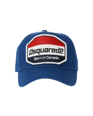 Dsquared2 - Gorra De Béisbol Para Hombre Con Logo Azul - Imagen 1 de 3