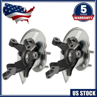 Front Steering Knuckle & Wheel Bearing Hub Assembly For 2007-2017 Jeep Patriot  Foto 1 de 4