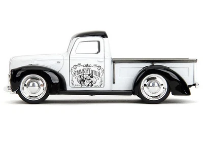 1941 Ford Pickup Truck "Mickey Mouse - Steamboat Willie" White and Black "Hollyw - Image 1 of 4