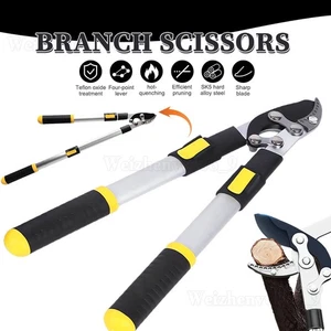 Cortadora de trinquete telescópica extensible cortadora de ramas de árbol de yunque podadora recortadora - Imagen 1 de 19