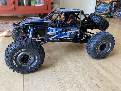 AXIAL RR10 Bomber (Blue King) 1/10th Scale 4WD - 2 Speed, Brushless, ARTR - Image 1 of 4