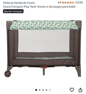 Cosco Funsport Portable Compact Play Yard - Quigley (PY221BJJ) - Image 1 of 2