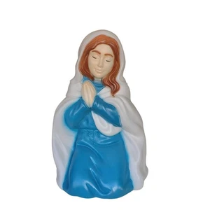 Vintage Mary Blow Mold Yard Decoration General Foam Plastic Corp 28" Tall - Picture 1 of 9