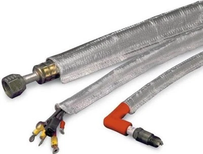 Funda de protección térmica DEI funda aluminizada 3/4" x 36" cable y manguera 010403 Foto 1 de 2
