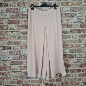 Veronika Maine Culotte 14 Nude Rosa Schlaghose Weites Bein Cropped - Bild 1 von 8