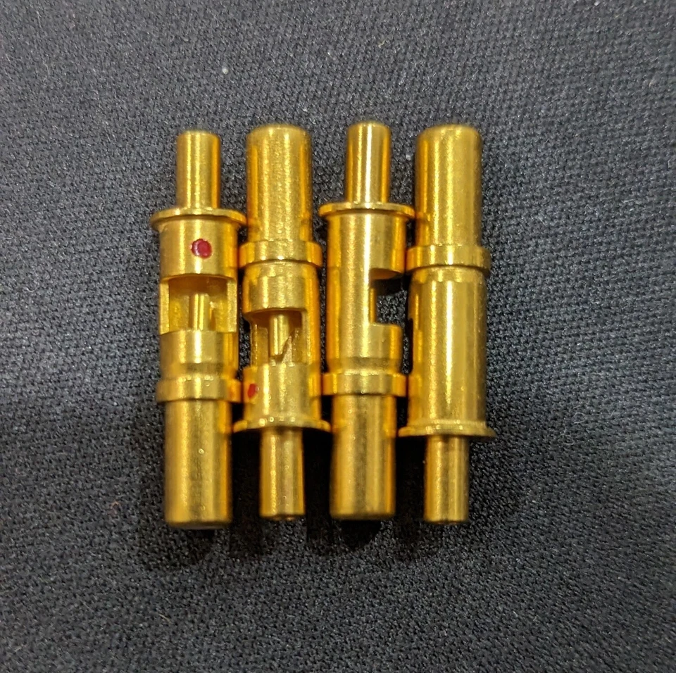 ITT Cannon DMA43717-1 043717-0001 ~ 1 DSUB PIN КОАКСИАЛЬНЫЙ ОБЖИМ STR G (1 шт.) - Изображение 1 из 4