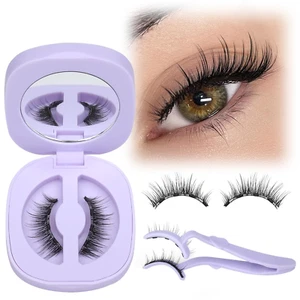 Magnetic Eyelashes with Applicator Reusable Magnetic Lashes No Glue Needed - Picture 1 of 12