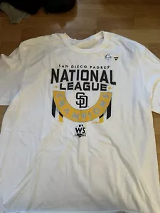 San Diego Padres National League Champions T-Shirt - Picture 1 of 3