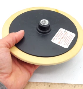 DYNABRADE 50853 HOOK-FACE SANDING PAD 7-1/4" DIA 5/8"-11 THREAD WET/DRY **NEW** - Picture 1 of 10