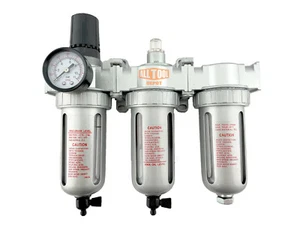 NEW 1/2" Compressed Air Filter Regulator / Desiccant Dryer / Coalescing Filter - Picture 1 of 7