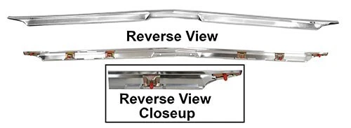 HOOD LIP MOLDING  1968-72 NOVA - Image 1 of 1