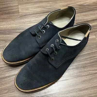 Lacoste Men Sherbrooke dark blue Suede Lace-Up Comfy business Casual sz 9.5 - Image 1 of 4