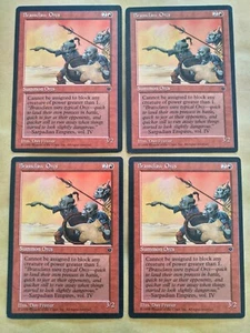 4x Brassclaw Orcs (V.2) - MTG Fallen Empires FEM Common Good (GD) - Imagen 1 de 1