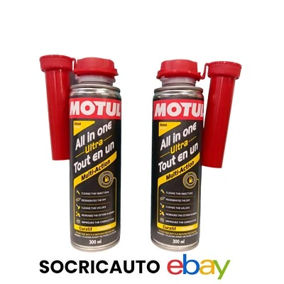 2 Motul Additivo Carburante Curativo Diesel ALL IN ONE ULTRA 300 ML - Immagine 1 di 3