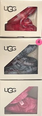 Botines de terciopelo UGG Bixbee en rosa, rojo o azul; tallas 0-6M, 6-12M, 12-18M CAJA NUEVA Foto 1 de 2