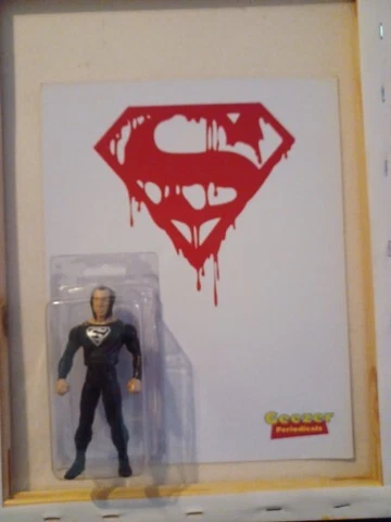 nicolas cage Superman Man of Steel Resin Action Figure Cover