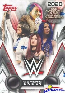 2020 Topps WWE Women’s Division Wrestling Factory Sealed HOBBY Box-2 HITS-1 AUTO - Picture 1 of 2