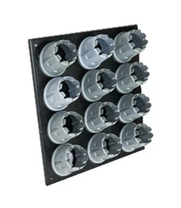 Wall Panel With 12 Die Storage - Picture 1 of 1