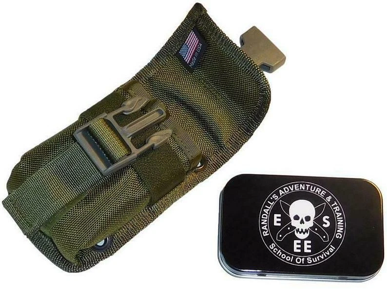 ESEE Accessory Pouch W/Screws OD Green, bolts to the ESEE 5 & 6 ESEE-52-POUCH-OD - Image 1 of 1
