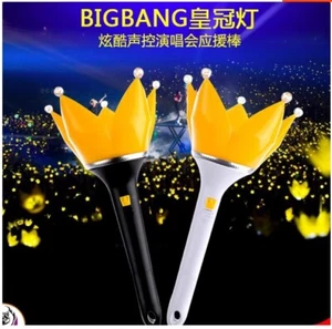 Music BIGBANG TOP Light Stick V.4 Concert Fan Support Glow Crown Hand Lamp Black - Picture 1 of 4