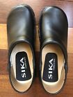 Sika Footwear  Birchwood Comfort Work Clog shoes Sz 37 US 7 - 7.5 Black 