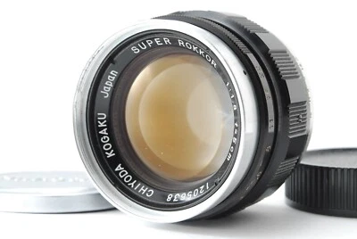 [Near MINT] Chiyoda Kogaku Super Rokkor 5cm 50mm f/1.8 L39 Leica LTM From JAPAN - Image 1 of 4