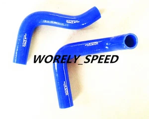 Silicone Radiator Hose For Aftermarket Holden HK HT HG 307 327 Blue - Bild 1 von 8