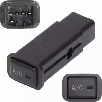 Interruptor de sistema de climatización - Interruptor de botón pulsador de aire acondicionado para 93-97 Toyota Corolla Geo Prizm Foto 1 de 2