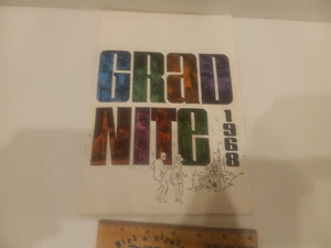 Vintage RAR Disneyland Grad Nite 1968 Prospekt Programm - Bild 1 von 9