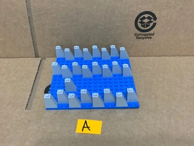 Piezas LEGO - Gris Azulado Claro Pendiente 65 2x1x2 - Nº 60481 - CANTIDAD 25 Foto 1 de 4