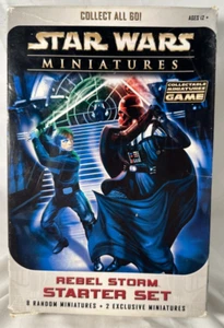 Rebel Storm Starter Set SEALED  2004 Wizards of the Coast STAR WARS MINIATURES - Picture 1 of 4