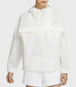 Nike Womens RARE Sustainable Materials Jacket Sz L Anorak DA7657-100 MSRP $230 - Picture 1 of 8
